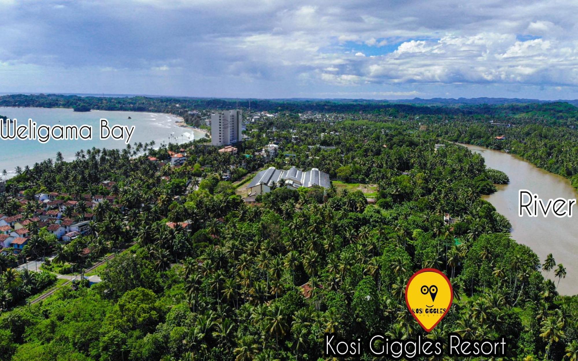 Kosi Giggles Resort Weligama Exterior photo